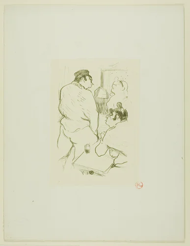 The Terror of Grenelle by Henri de Toulouse-Lautrec, print, 1894
