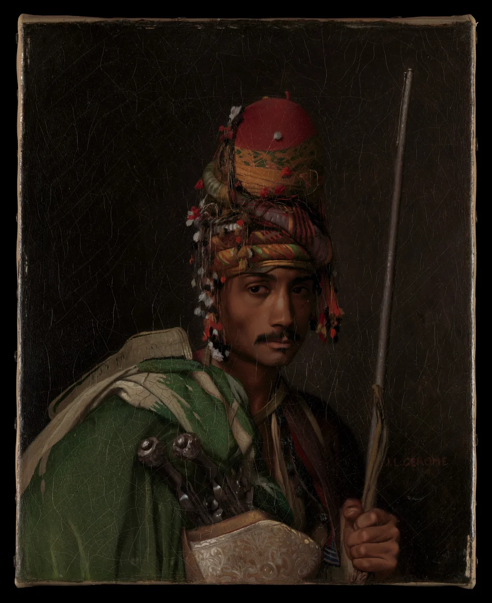 Bashi-Bazouk by Jean-Léon Gérôme, painting, 1868-1869