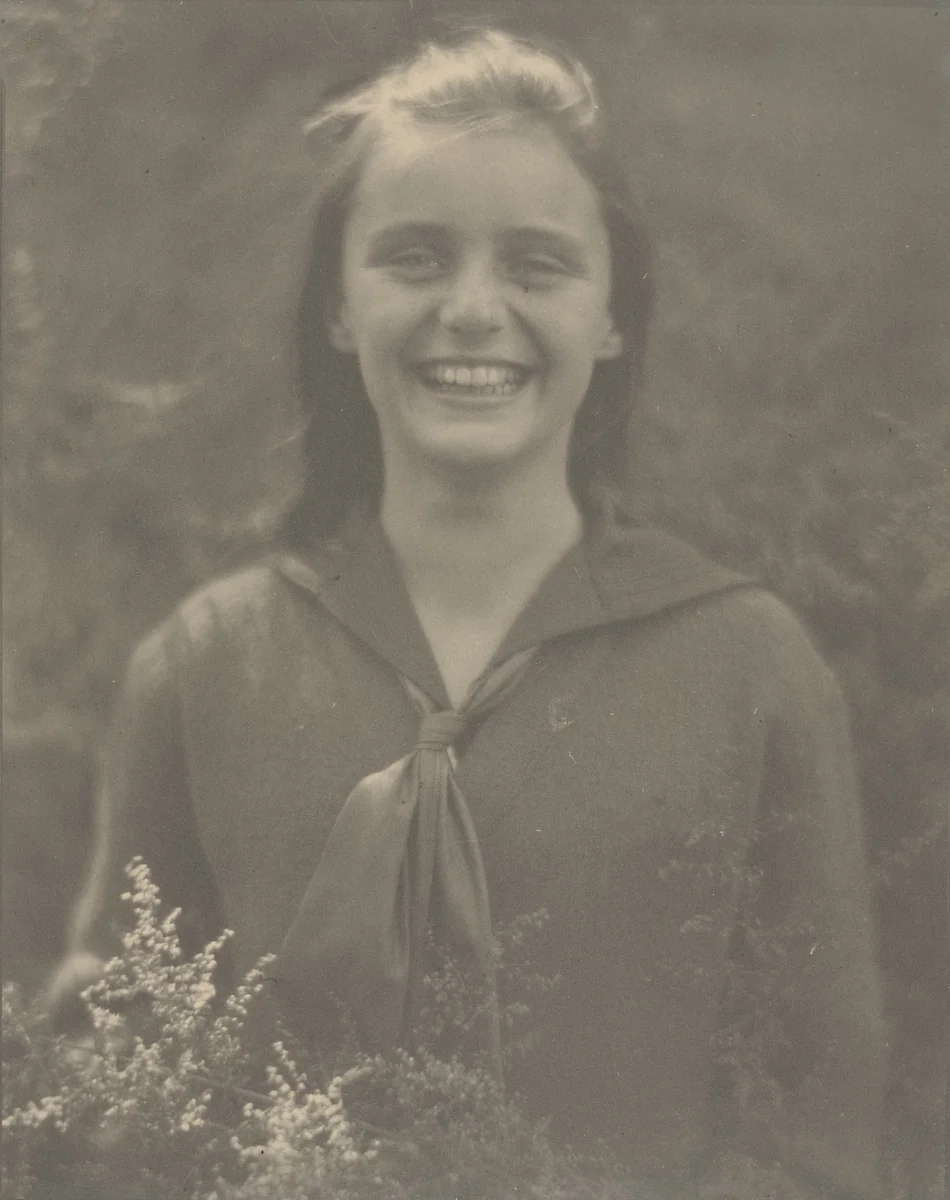 Untitled (Mary Steichen at age 13) by Edward Steichen, photograph, 1917