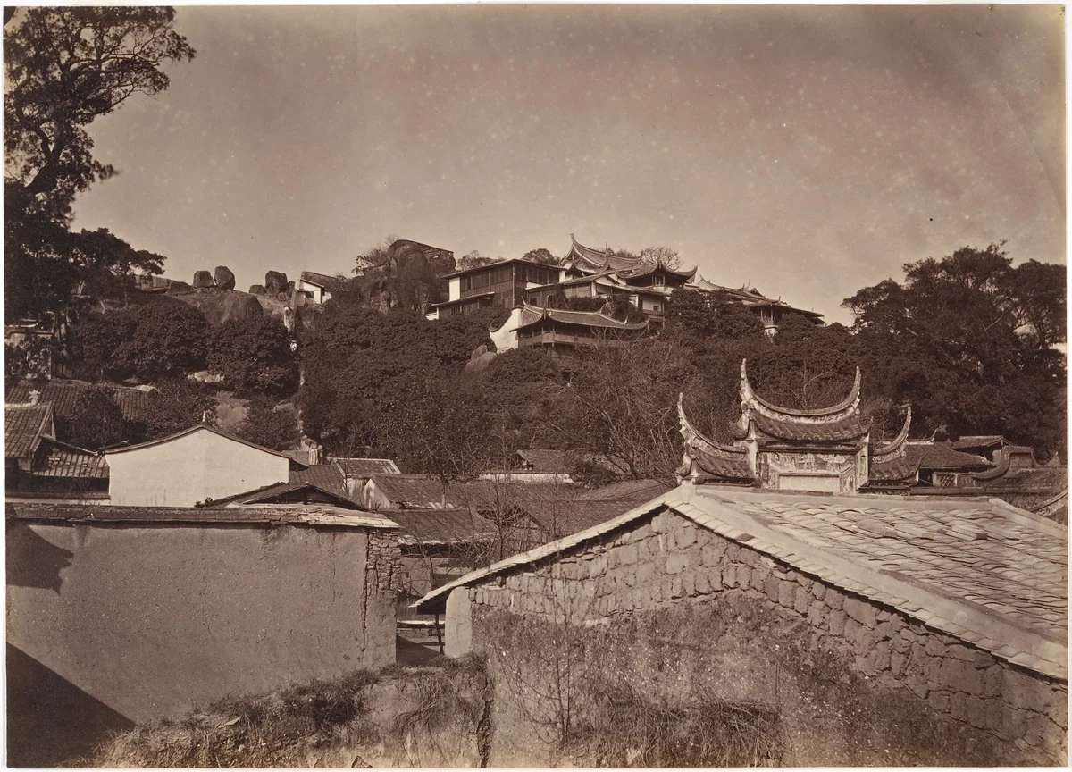 Missionary Houses, Foochow by John Thomson, photograph, 1869