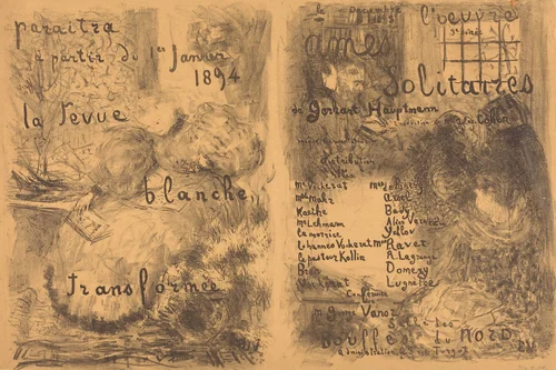 Ames solitaires by Edouard Vuillard, print, 1893