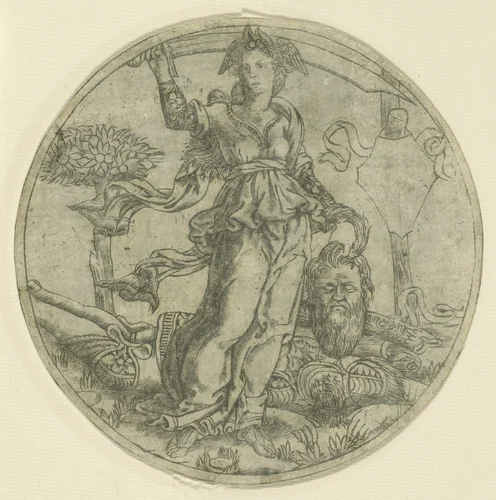 Judith with the Head of Holofernes by Baccio Baldini, print, 1460-1485