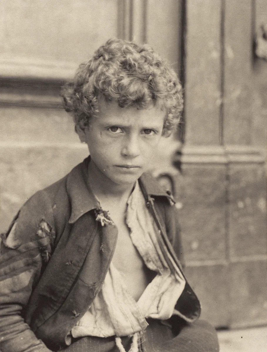 A Venetian Gamin by Alfred Stieglitz, photograph, 1894