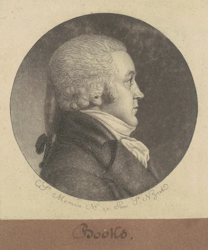 Brooks by Charles B. J. Févret de Saint-Mémin, print, 1797
