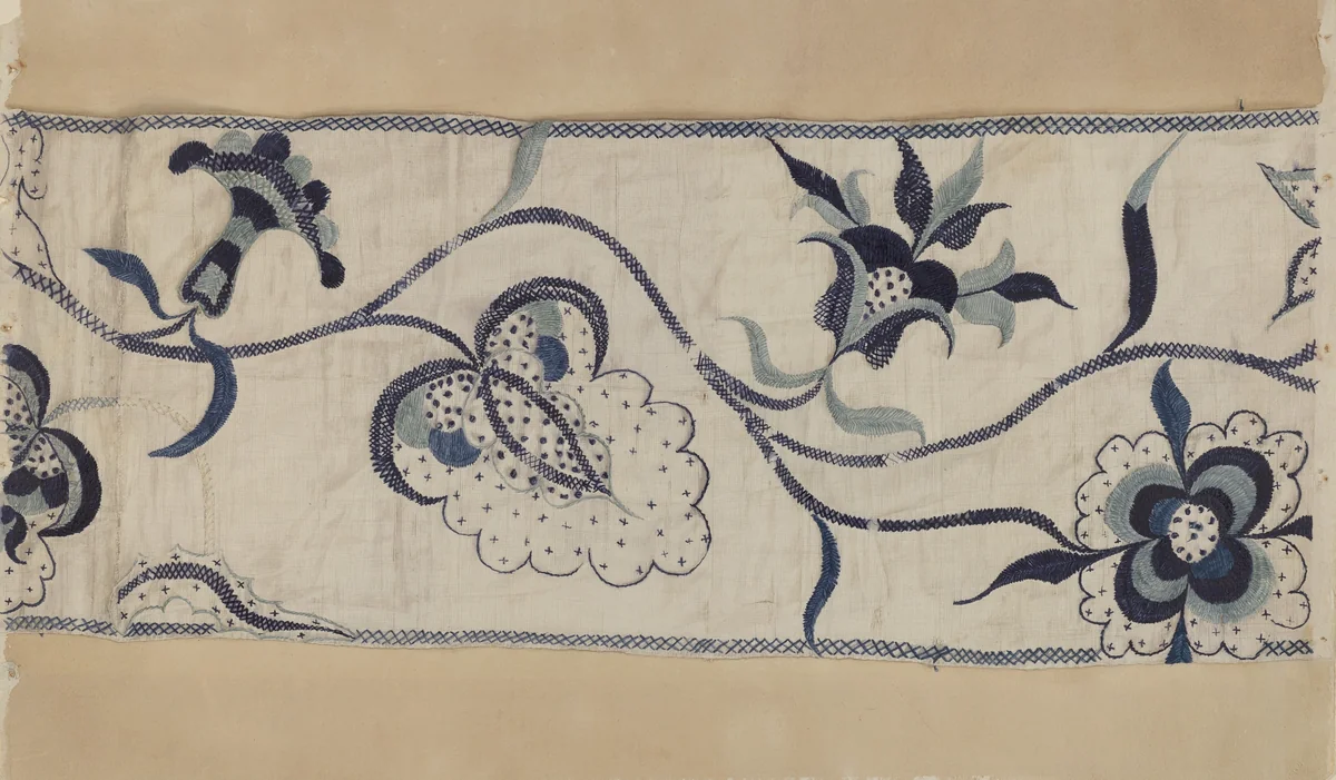 Bedspread by Phyllis Dorr, index of american design, 1935-1942