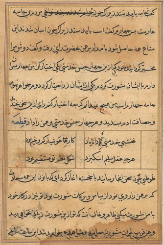 Tuti-Nama (Tales of a Parrot) by Unknown, painting, 1555-1565