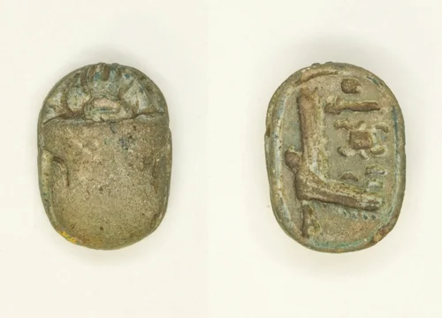 Scarab: Aakheperura (Amenhotep II) by Egyptian, other, -1427--1400