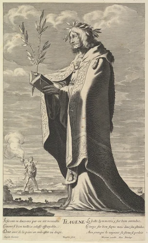 Théagène by Gilles Rousselet, print, 1634-1645