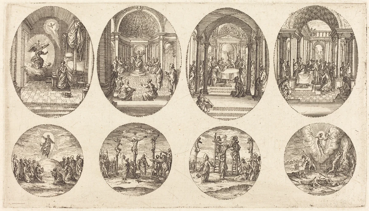 Mysteries of the Passion by Jacques Callot, print, 1631