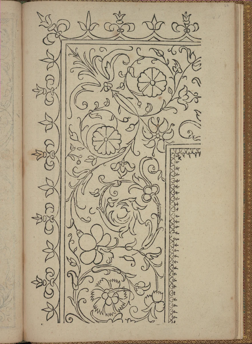 New Modelbüch (Page 26r) by Andreas Bretschneider, book, 1615