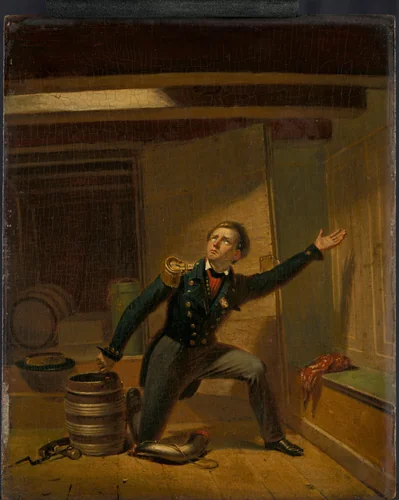 Untitled by Jacobus Schoemaker Doyer, painting, 1831-1850