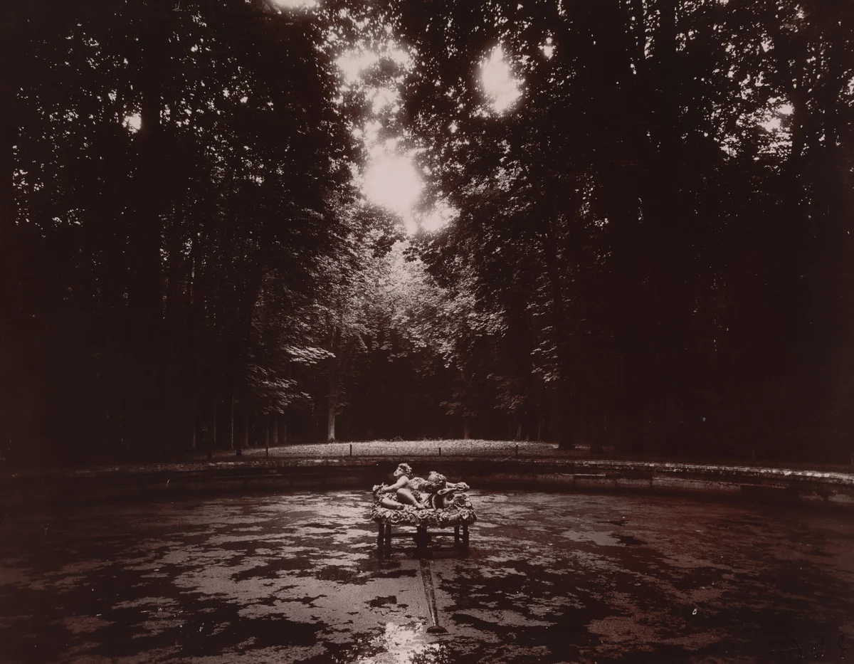 Trianon by Eugène Atget, photograph, 1926