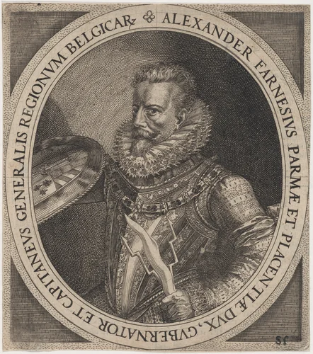 Alexander Farnese, Duke of Parma by Unknown 19th Century, print, 1800-1899