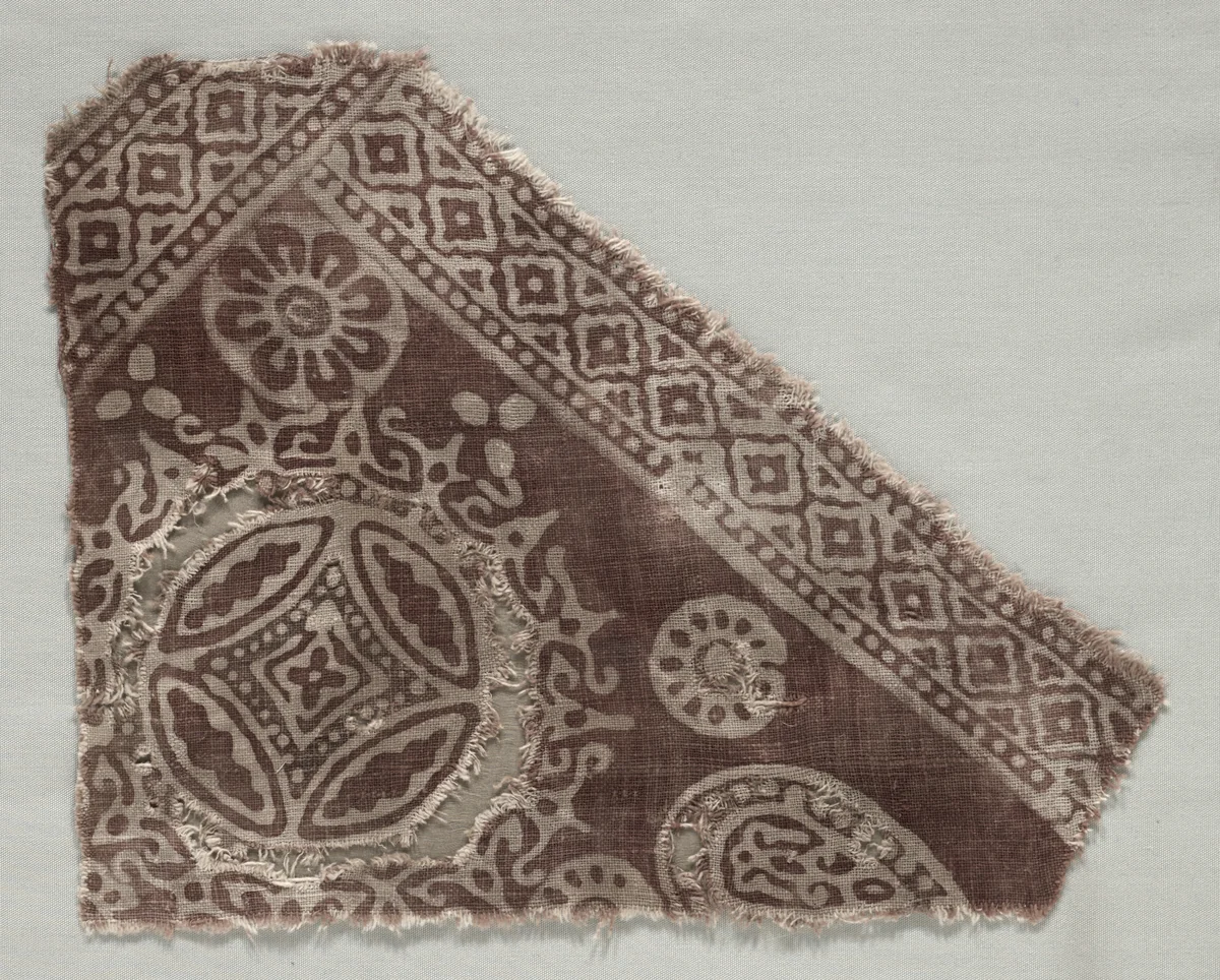 Fragment by Unknown, textile, 1300-1399