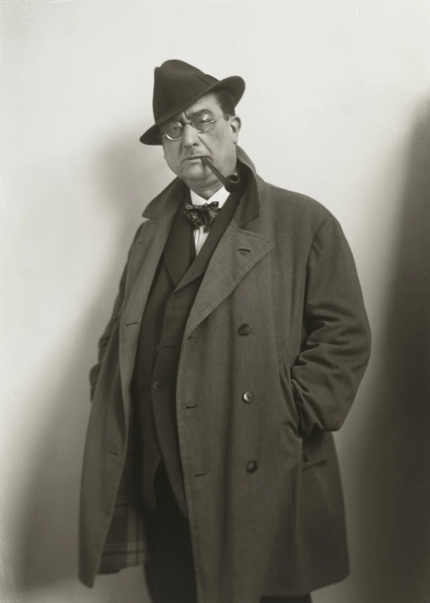 Painter [Robert Seuffert] by August Sander, photograph, 1928