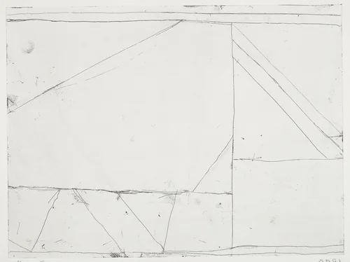 Oakland Image by Richard Diebenkorn, print, 1981