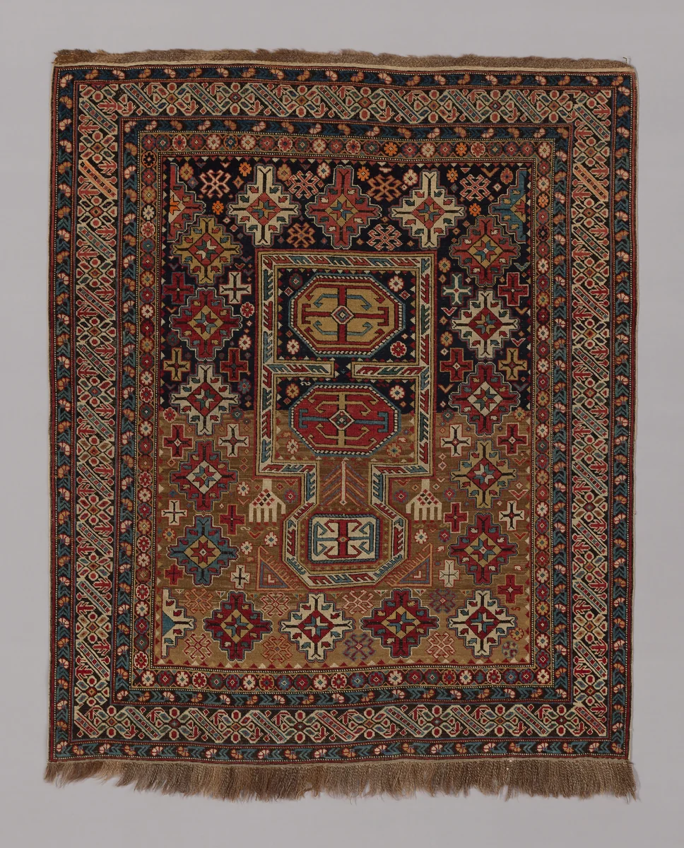 Prayer Rug by Caucasus, textile, 1850-1900