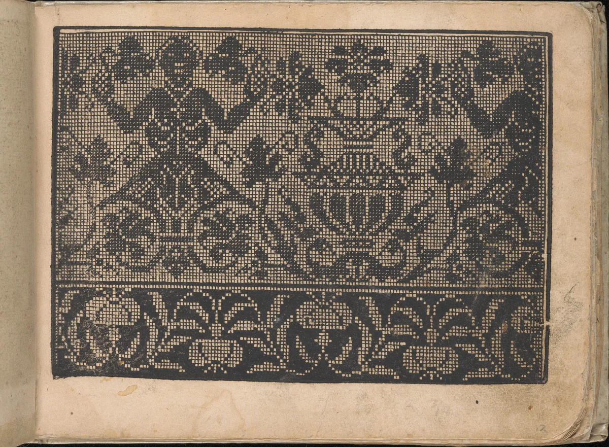 Neu künstlich Modelbuch (page 12r) by Bernhard Jobin, book, 1598