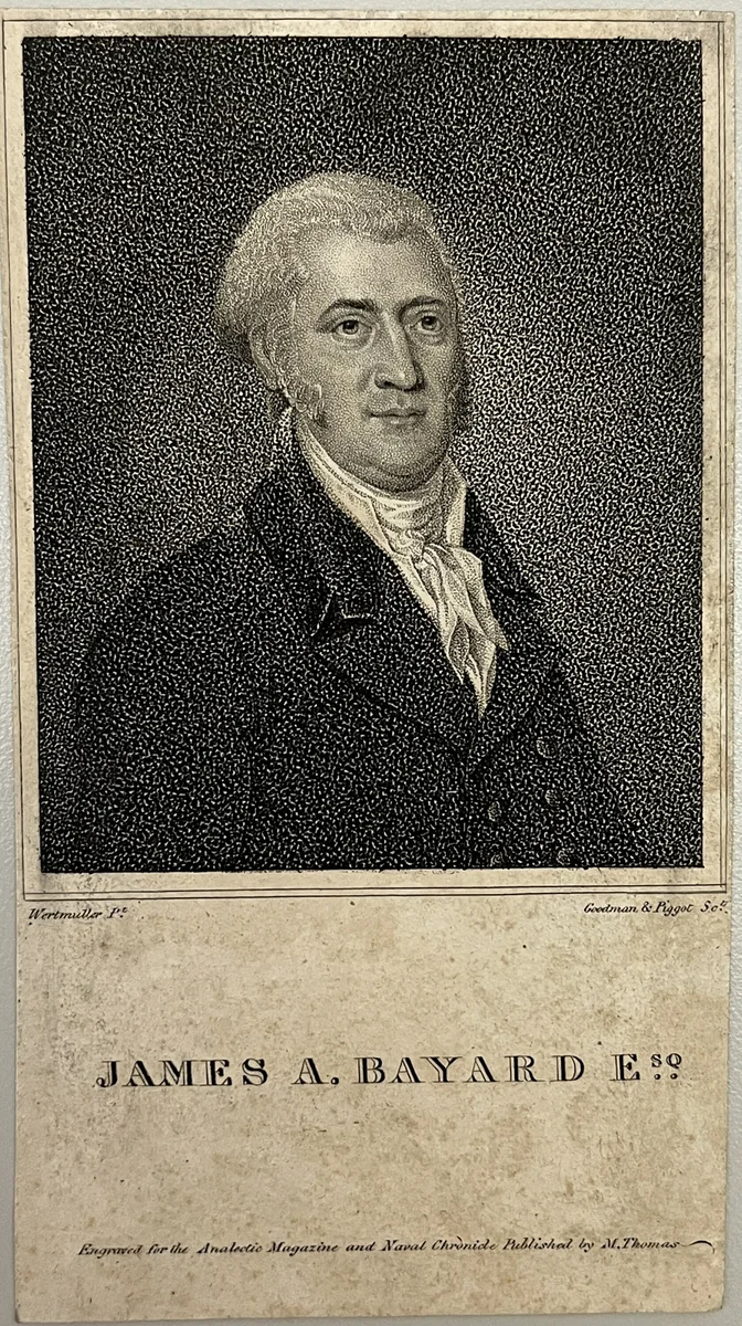 James A. Bayard Esquire by Adolf Ulrich Wertmüller, other, 1816-1887