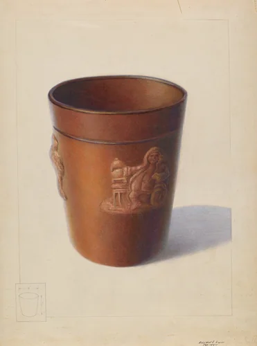 Crock by Edward Loper, index of american design, 1937