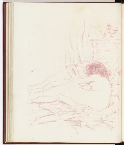 Plate (page 22) from Parallèlement (In Parallel) by Pierre Bonnard, illustrated book, 1900