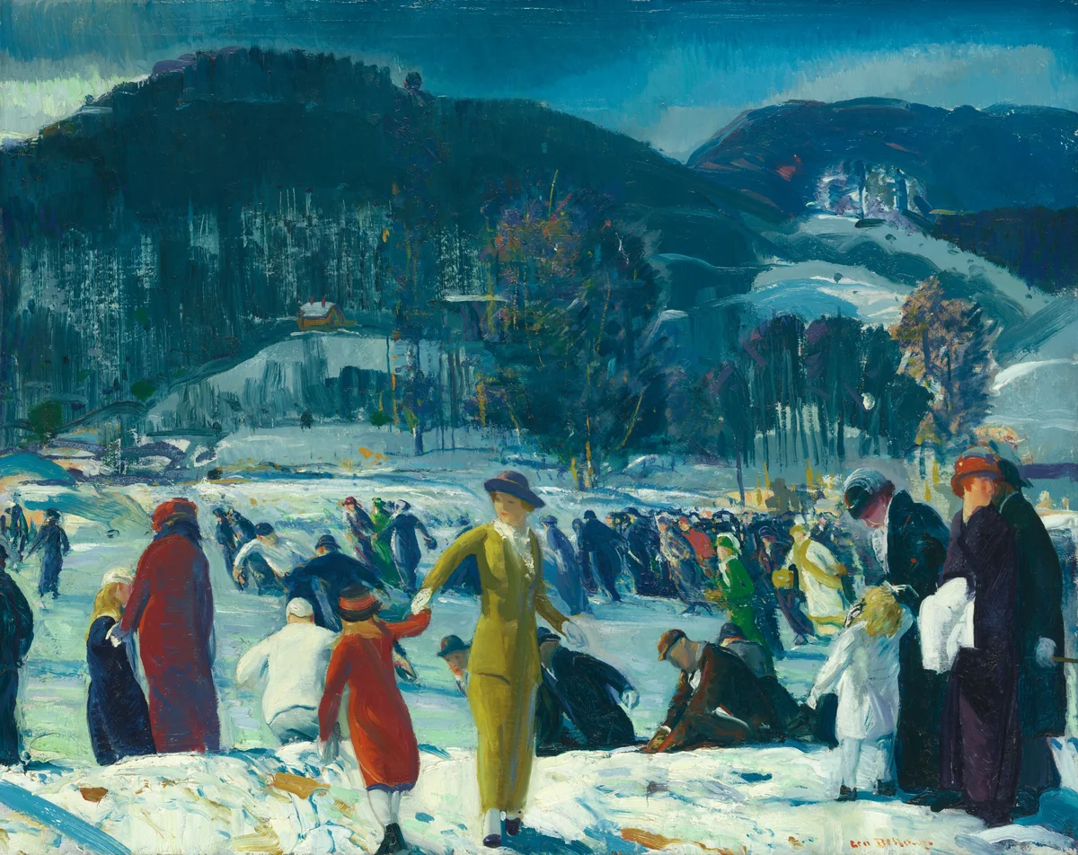 Love of Winter by George Bellows, painting, 1914