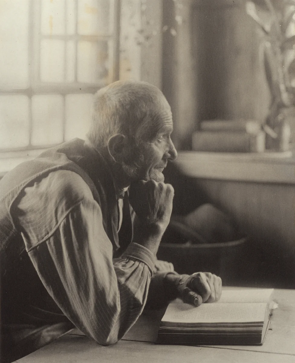The Village Philosopher by Alfred Stieglitz, photograph, 1894