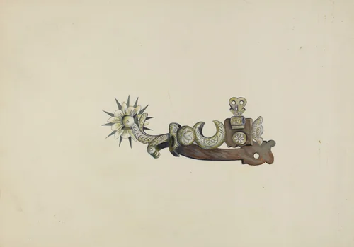 Spur by William Hoffman, index of american design, 1936