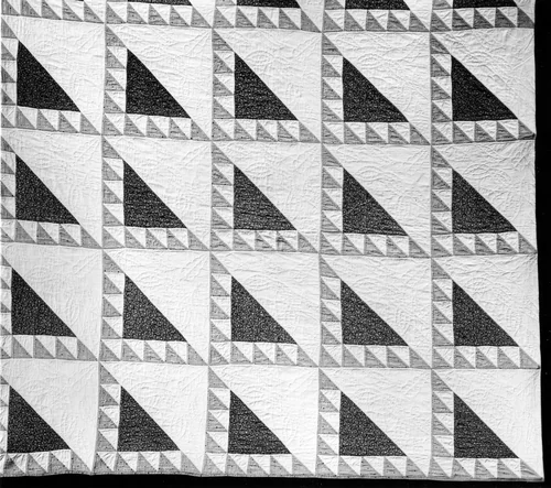 Bedcover (Lend and Borrow Quilt) by United States, textile, 1835