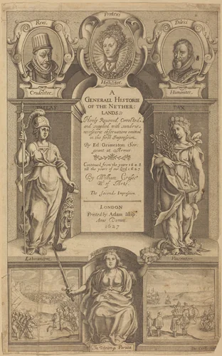 Frontispiece by Thomas Cecil, print, 1627