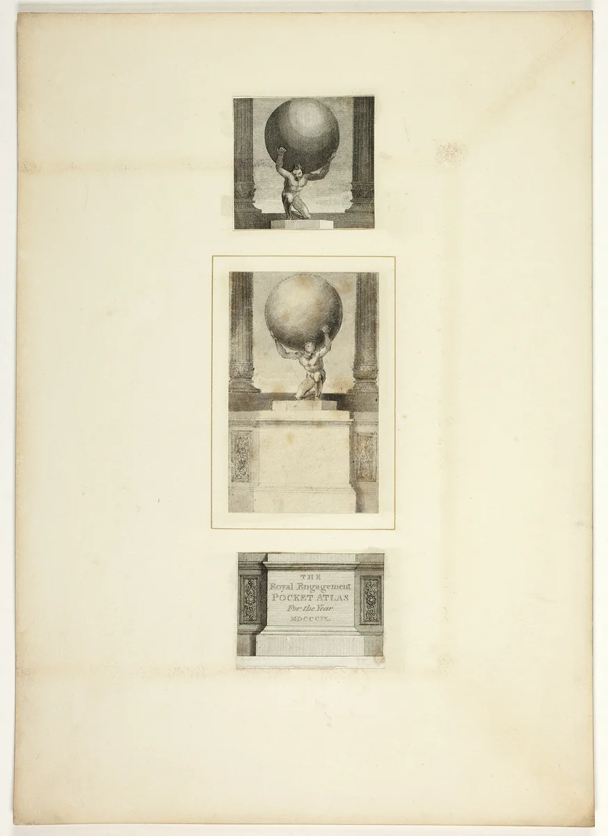 Frontispiece from Marmion, in the 1809 Royal Engagements Pocket Book by Thomas Stothard, print, 1803-1813