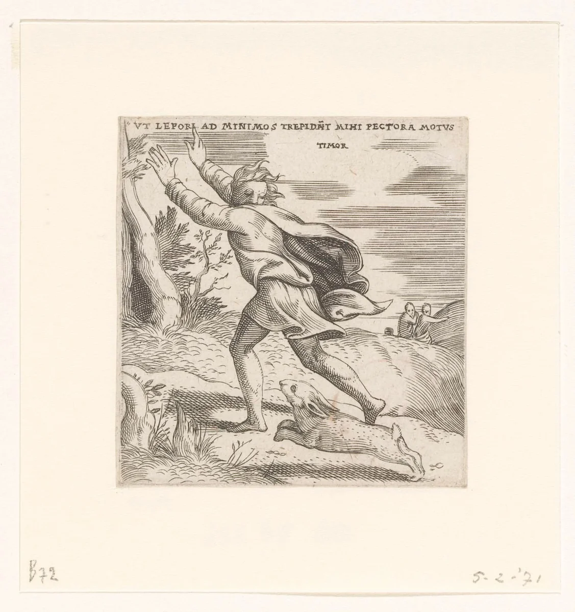 Vrees by Unknown, print, 1533-1567