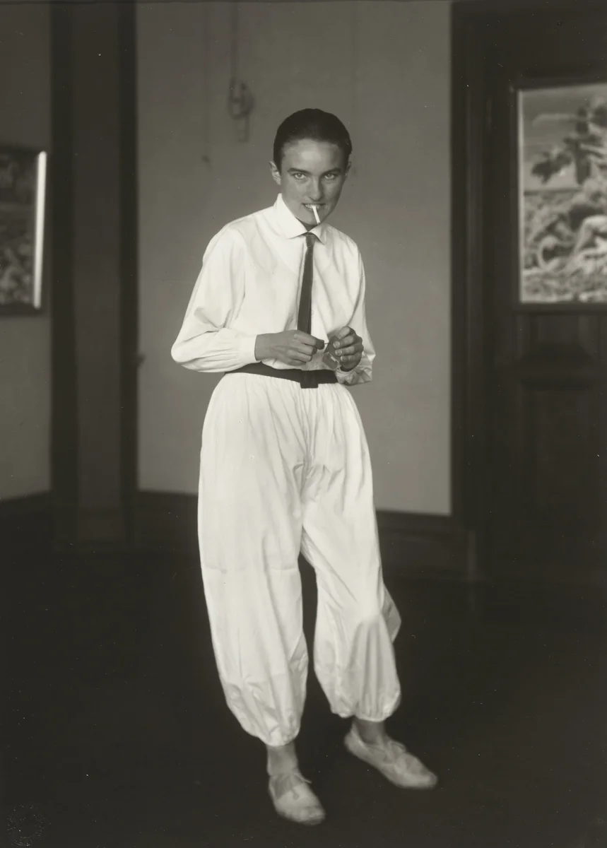Painter’s Wife [Helene Abelen] by August Sander, photograph, 1926