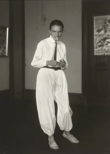 Painter’s Wife [Helene Abelen] by August Sander, photograph, 1926