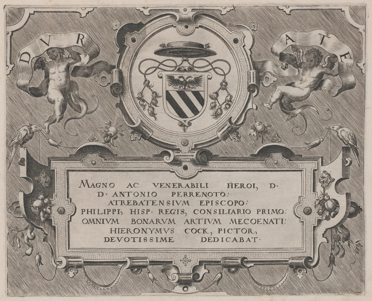 Dedication by Lucas van Doetechum
Johannes van Doetechum the Elder
Hans Vredeman de Vries
Hieronymus Cock, portfolio, 1560