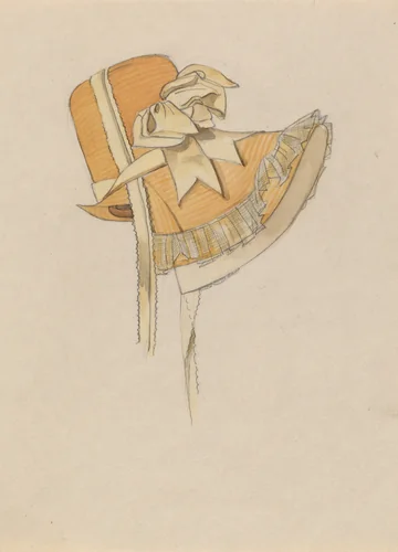 Bonnet by Rosalia Lane, index of american design, 1935-1942