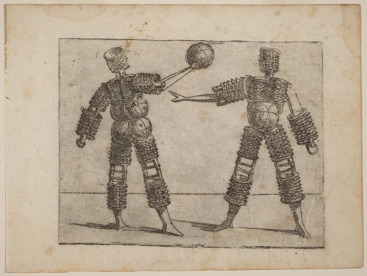 From "Bizzarie di varie Figure" by Giovanni Battista Bracelli, print, 1624