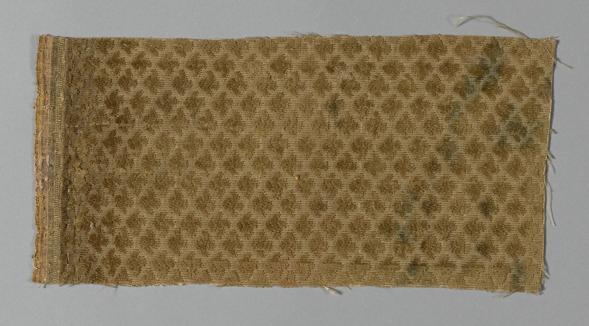 Fragment (Dress Fabric) by Italy, textile, 1601-1700