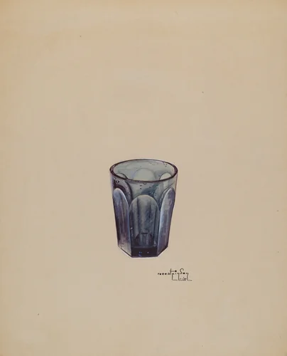 Whiskey Glass by Ralph Atkinson, index of american design, 1937