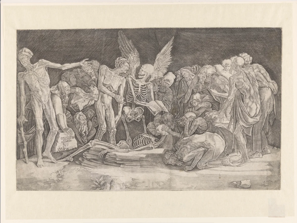 Skeletten by Unknown, print, 1518