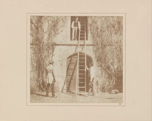 The Ladder by William Henry Fox Talbot, photograph, 1845