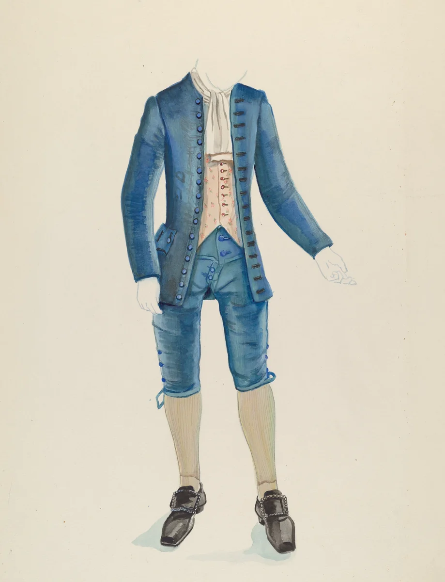 Boy's Suit by Gwyneth King, index of american design, 1937