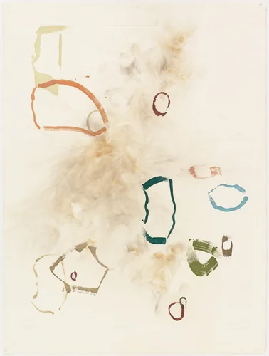 The Missing Stone by John Cage, print, 1989