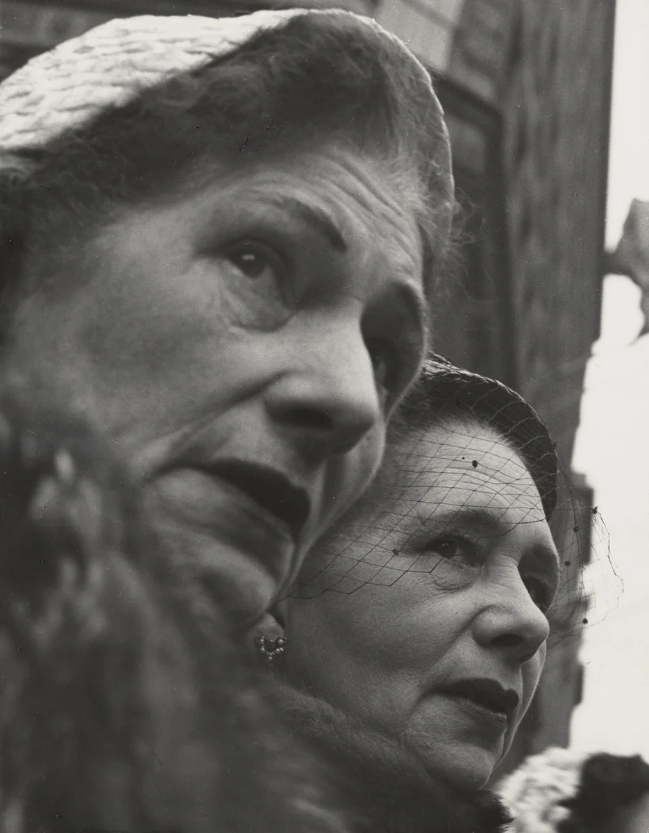 155 East 52nd Street by Leon Levinstein, photograph, 1950-1960