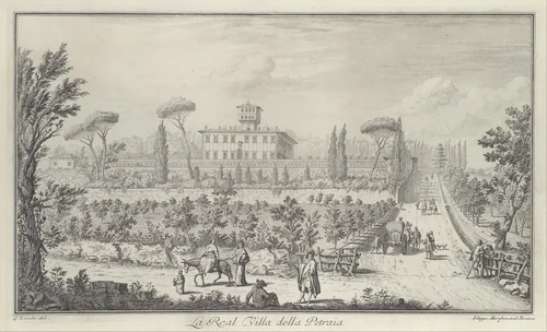 Vedute delle ville, e d'altri luoghi della Toscana by Giuseppe Zocchi, book, 1744