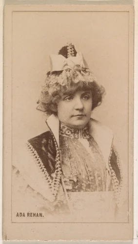 Ada Rehan, from the Actresses series (N245) issued by Kinney Brothers to promote Sweet Caporal Cigarettes by Kinney Brothers Tobacco Company, photograph, 1890