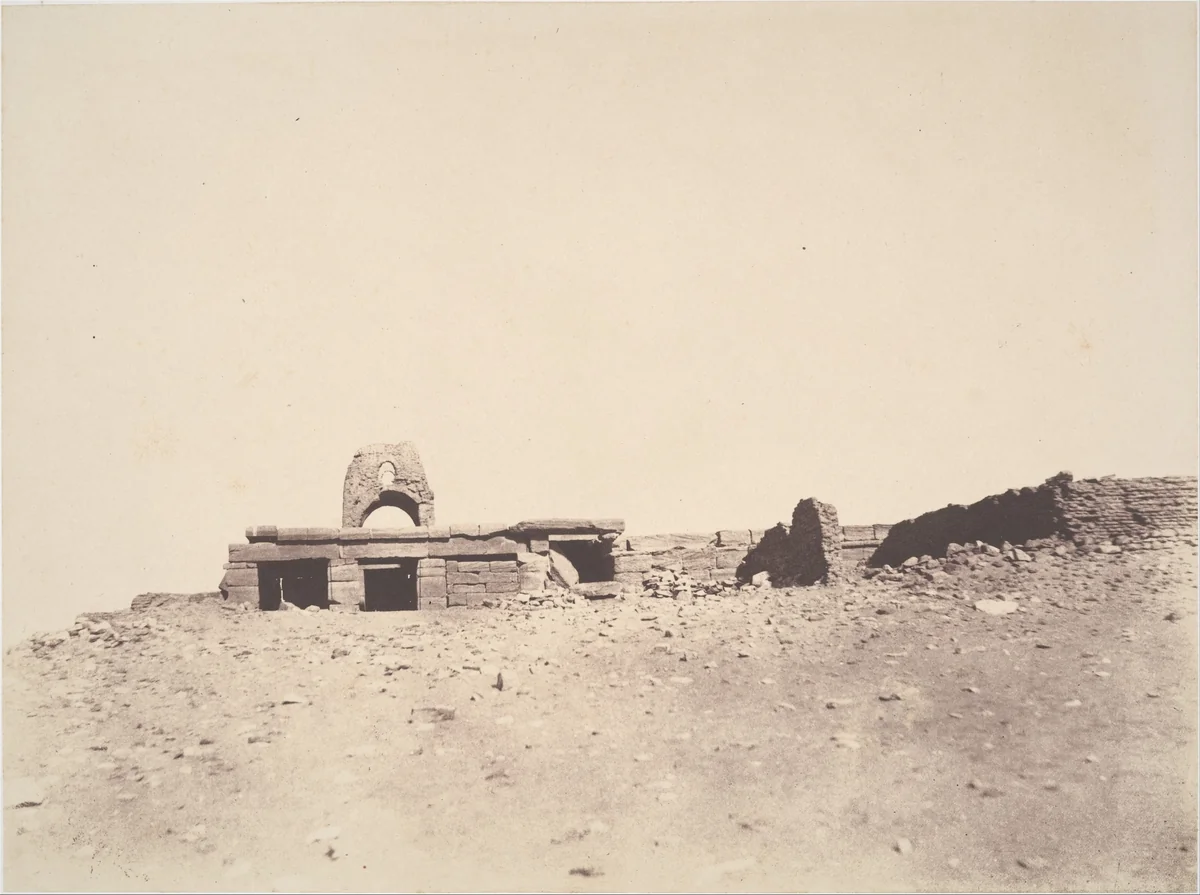 Amada, Temple by John Beasley Greene, photograph, 1853-1854