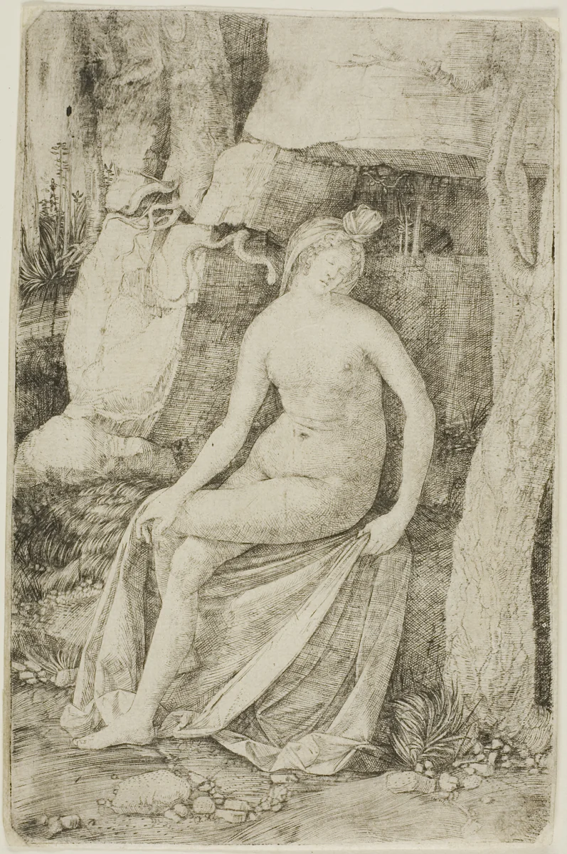 Cleopatra by Jacopo de' Barbari, print, 1509-1515