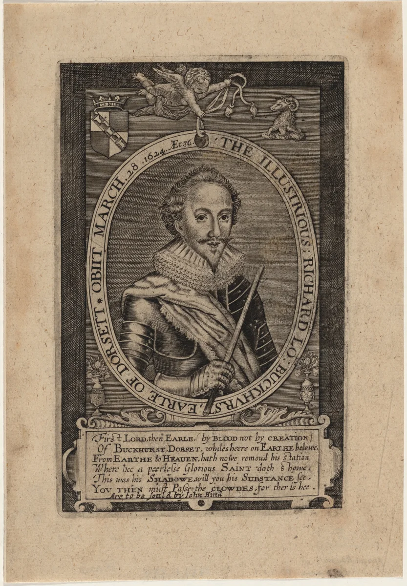 Richard Sackville, Third Earl of Dorset by Unknown 19th Century, print, 1800-1899