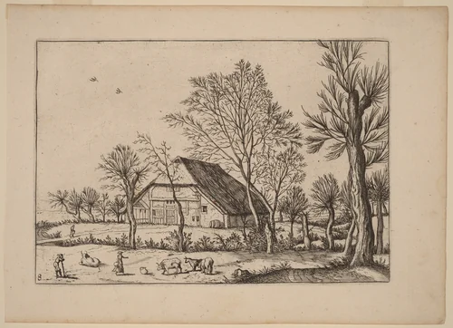 Farm by Lucas van Doetechum
Johannes van Doetechum the Elder
Master of the Small Landscapes, print, 1605